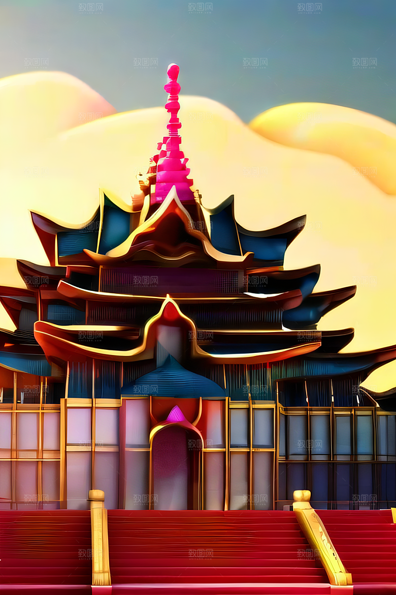 奢华美丽的珠宝建筑