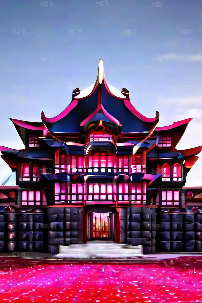 奢华美丽的珠宝建筑