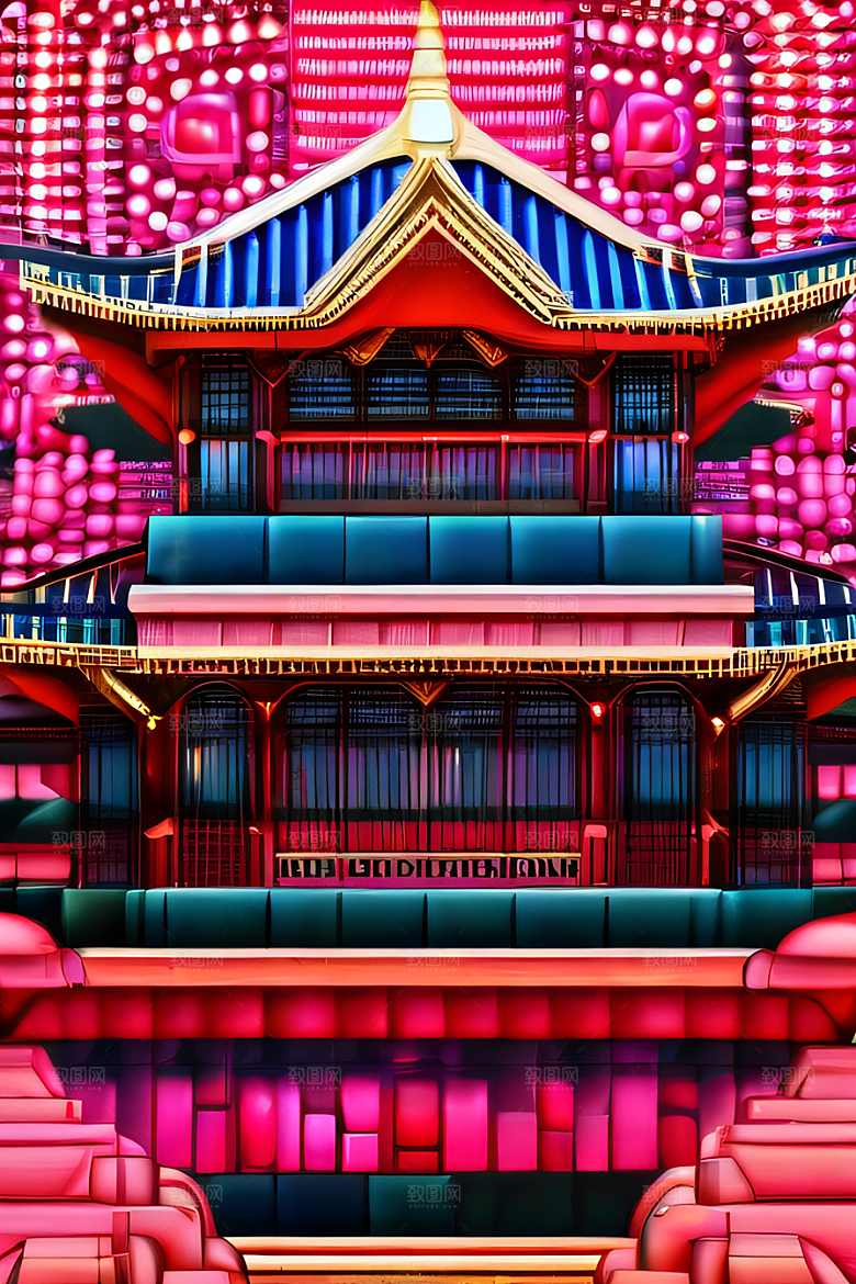奢华美丽的珠宝建筑