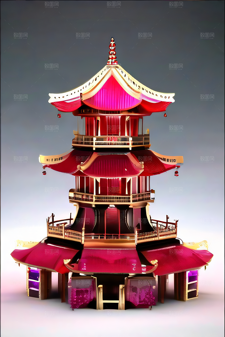 华丽珍宝打造的宫殿壮观宏伟