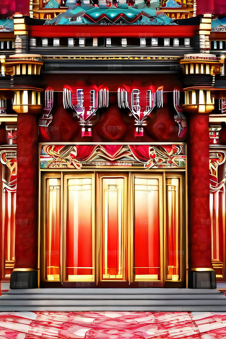 红宝石宫殿的壮丽奢靡
