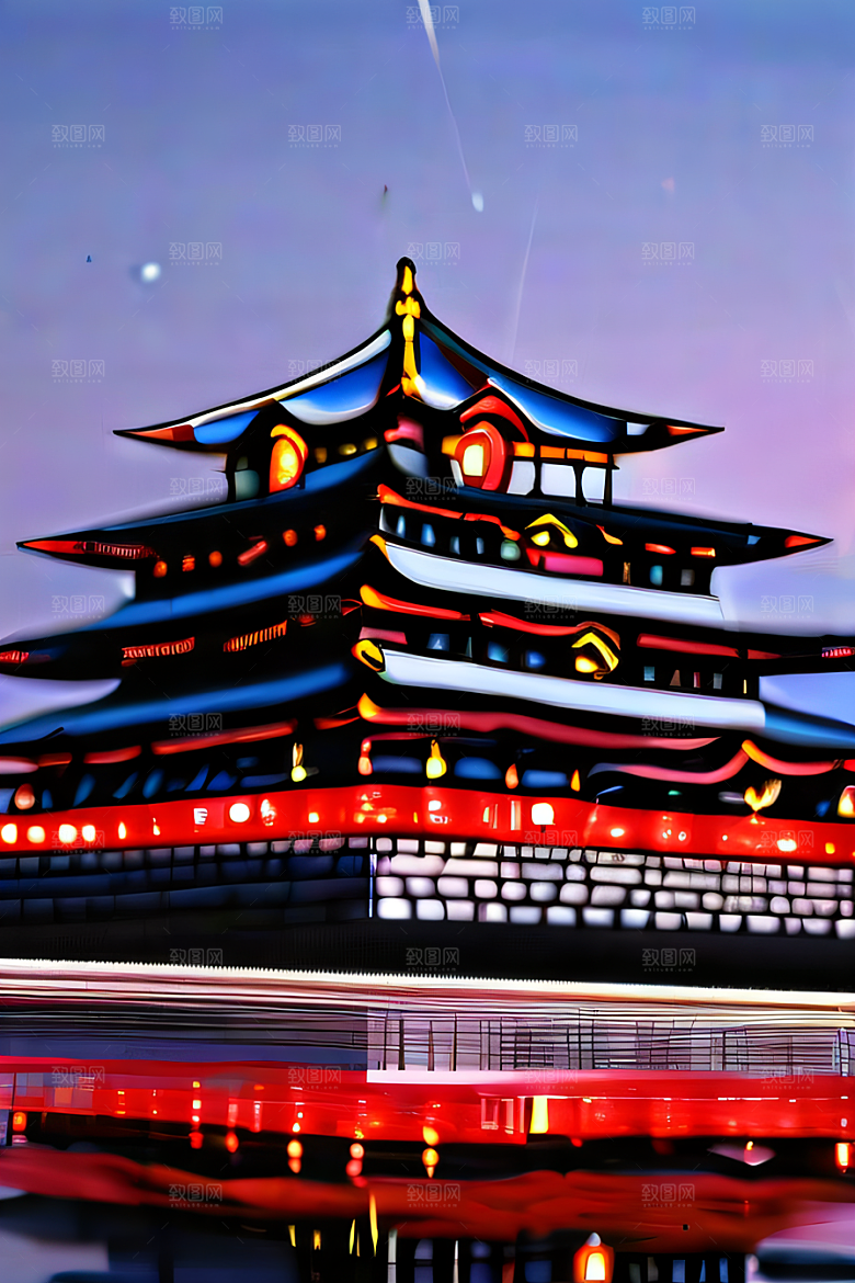 美丽的红宝石宫殿