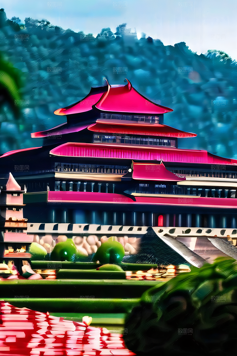 红宝石宫殿的富丽堂皇