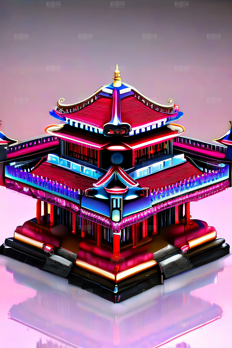 珍宝打造的宏伟宫殿