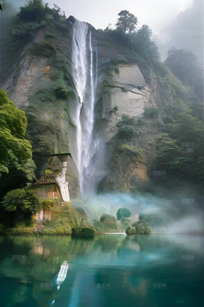 柔和的光线奇幻的氛围如梦如幻