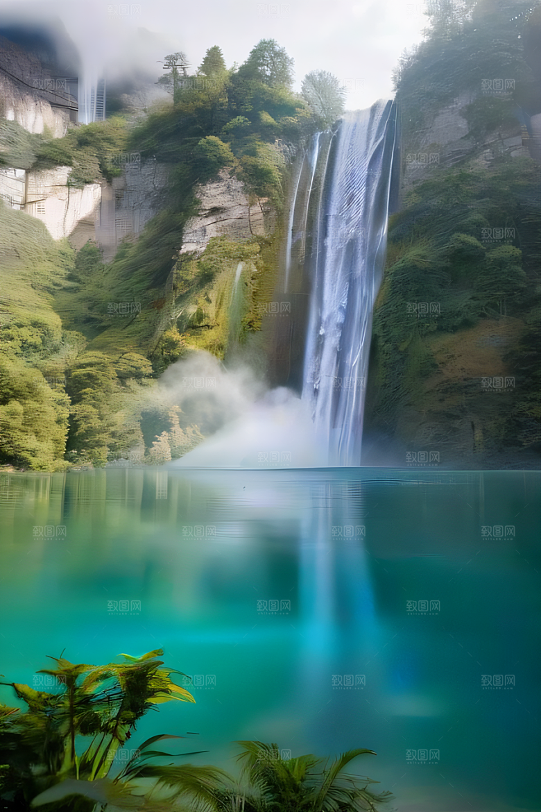 柔和的光线奇幻的氛围如梦如幻