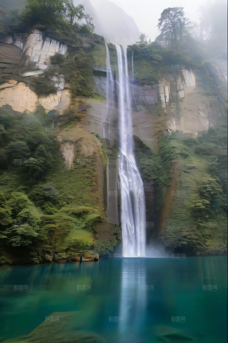 水晶般的云朵如梦如幻