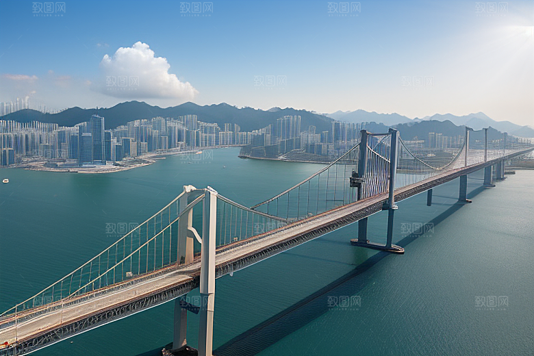 港珠澳大桥连接三地