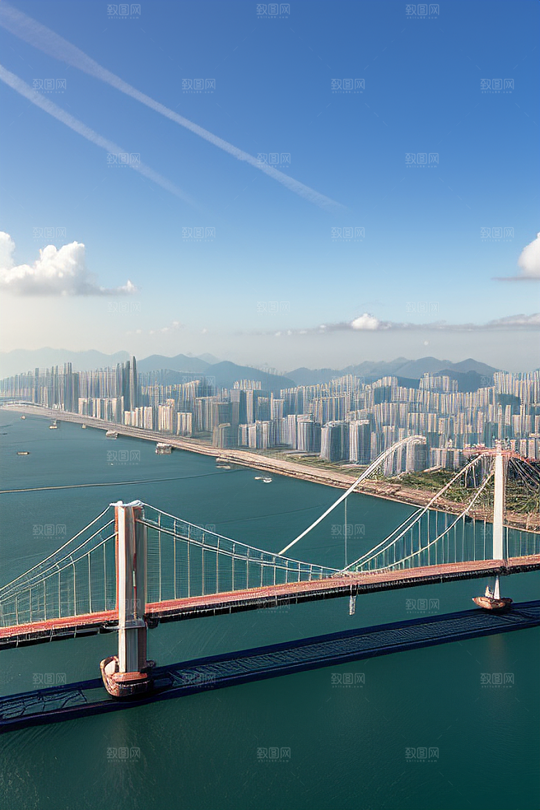 港珠澳大桥连接三地