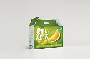 礼盒纸盒包装箱样机展示模板