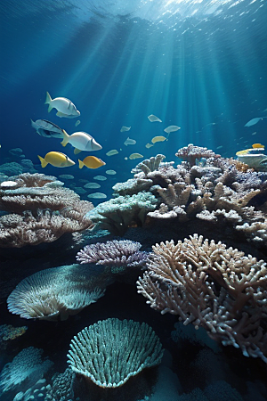 海底珊瑚世界的神秘之旅