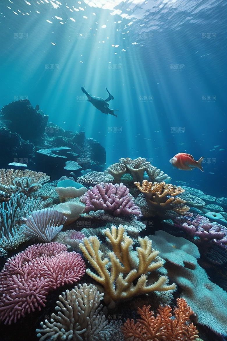 海底珊瑚世界的神秘之旅