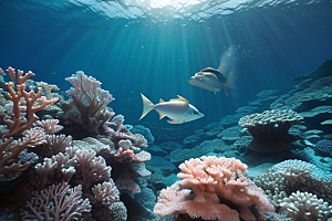 海底珊瑚世界的神秘之旅