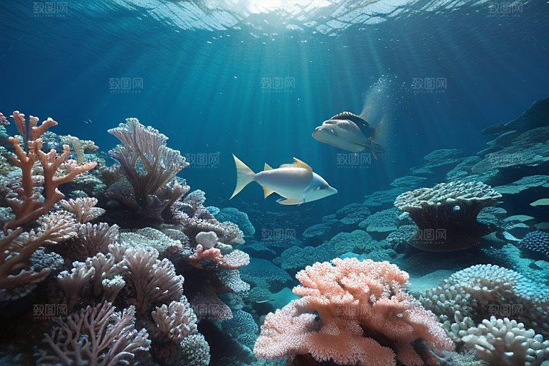 海底珊瑚世界的神秘之旅