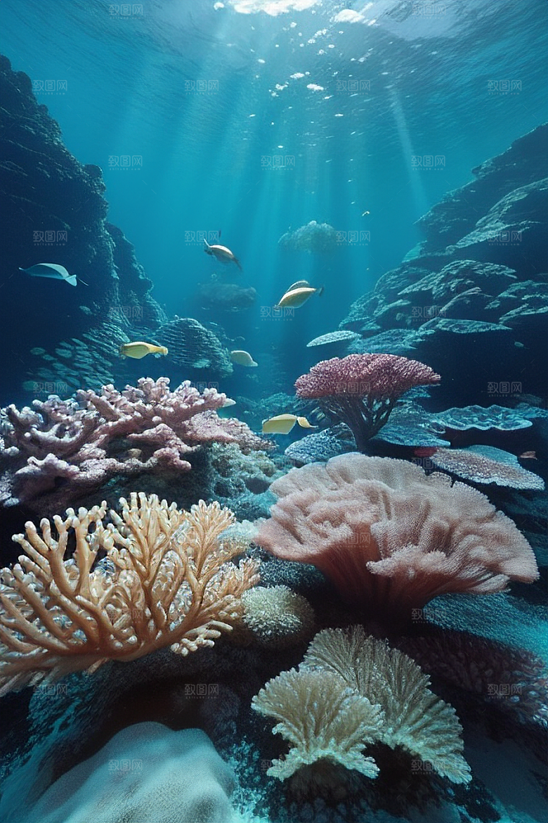海底之珍绚丽珊瑚世界
