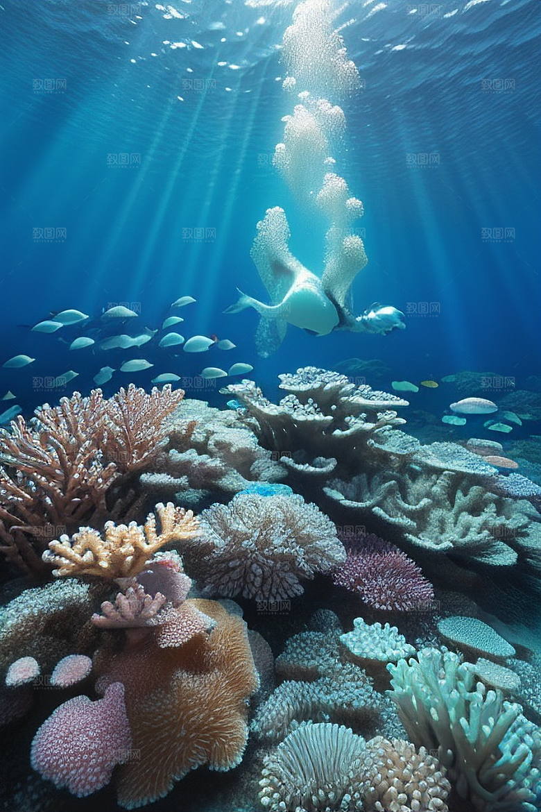 海底之珍绚丽珊瑚世界