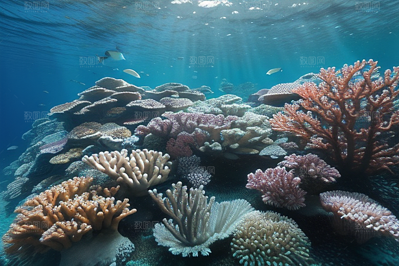 海底之珍绚丽珊瑚世界
