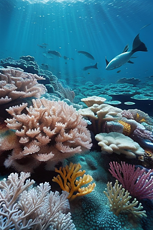 海底之珍绚丽珊瑚世界