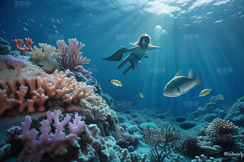 海底之珍绚丽珊瑚世界