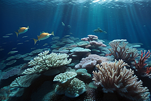 海底之珍绚丽珊瑚世界
