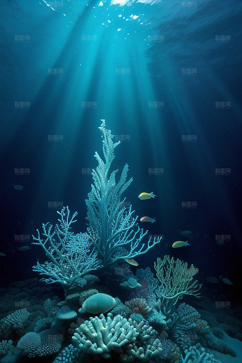 海底珊瑚的多彩世界