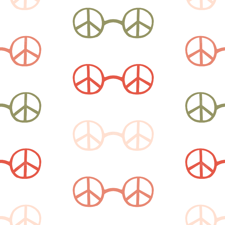 手绘卡通艺术图案免扣元素