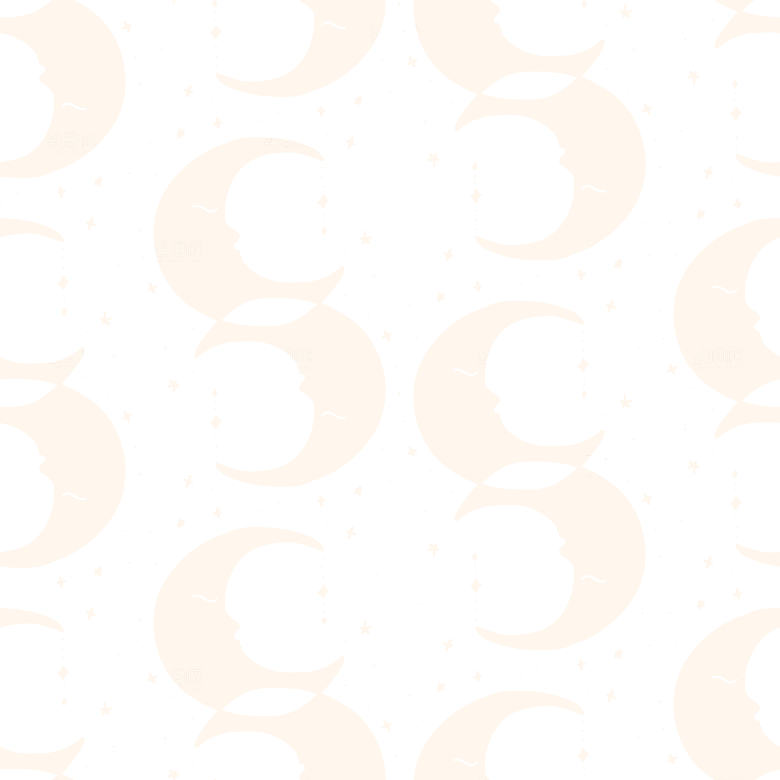 手绘卡通艺术图案免扣元素