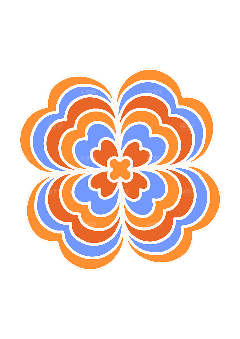 简约大气艺术图案图形素材
