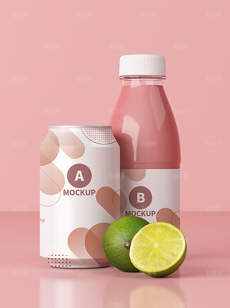 化妆品LOGO礼盒手提箱包装效果样机