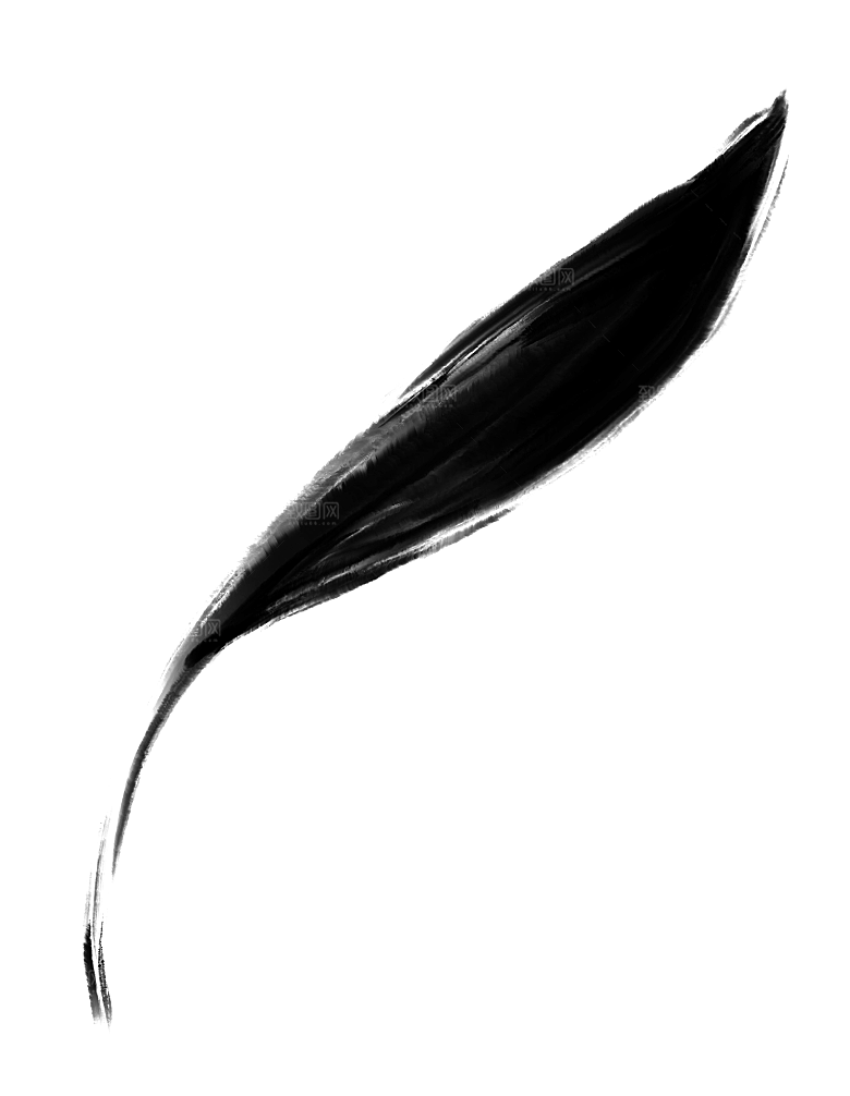 中式传统鱼花草贴图插画