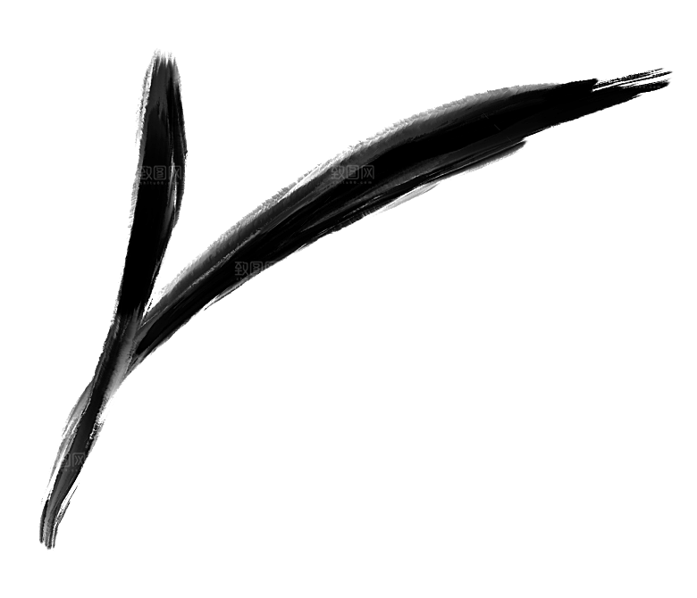 中式传统鱼花草贴图插画