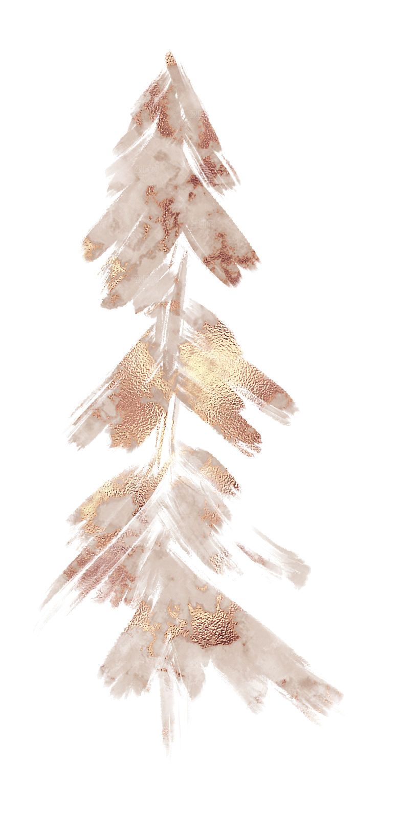 中式传统花卉花草贴图插画