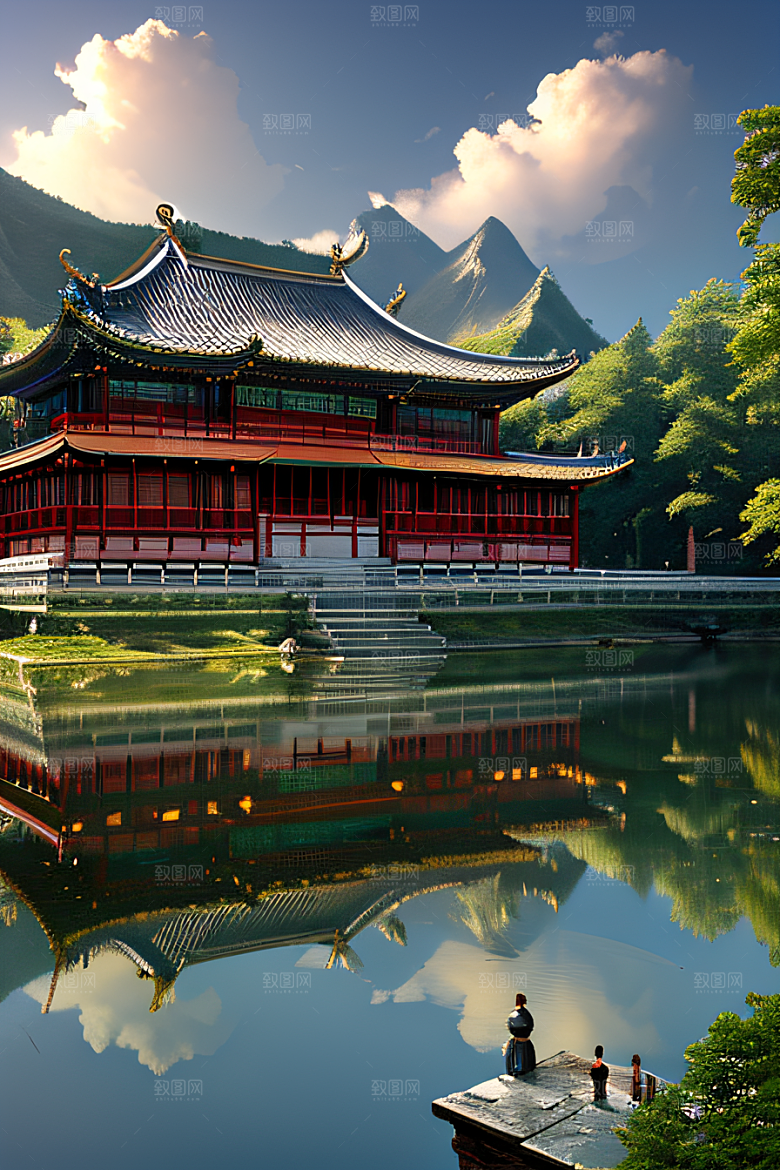 细节繁复的中国古建筑艺术
