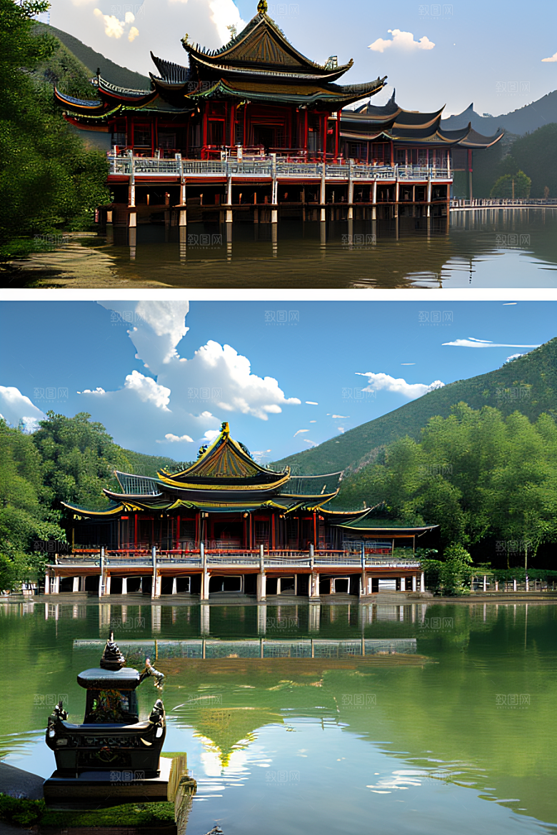 美丽如画的中国古村落