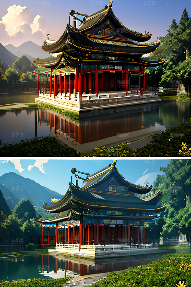 美丽如画的中国古村落