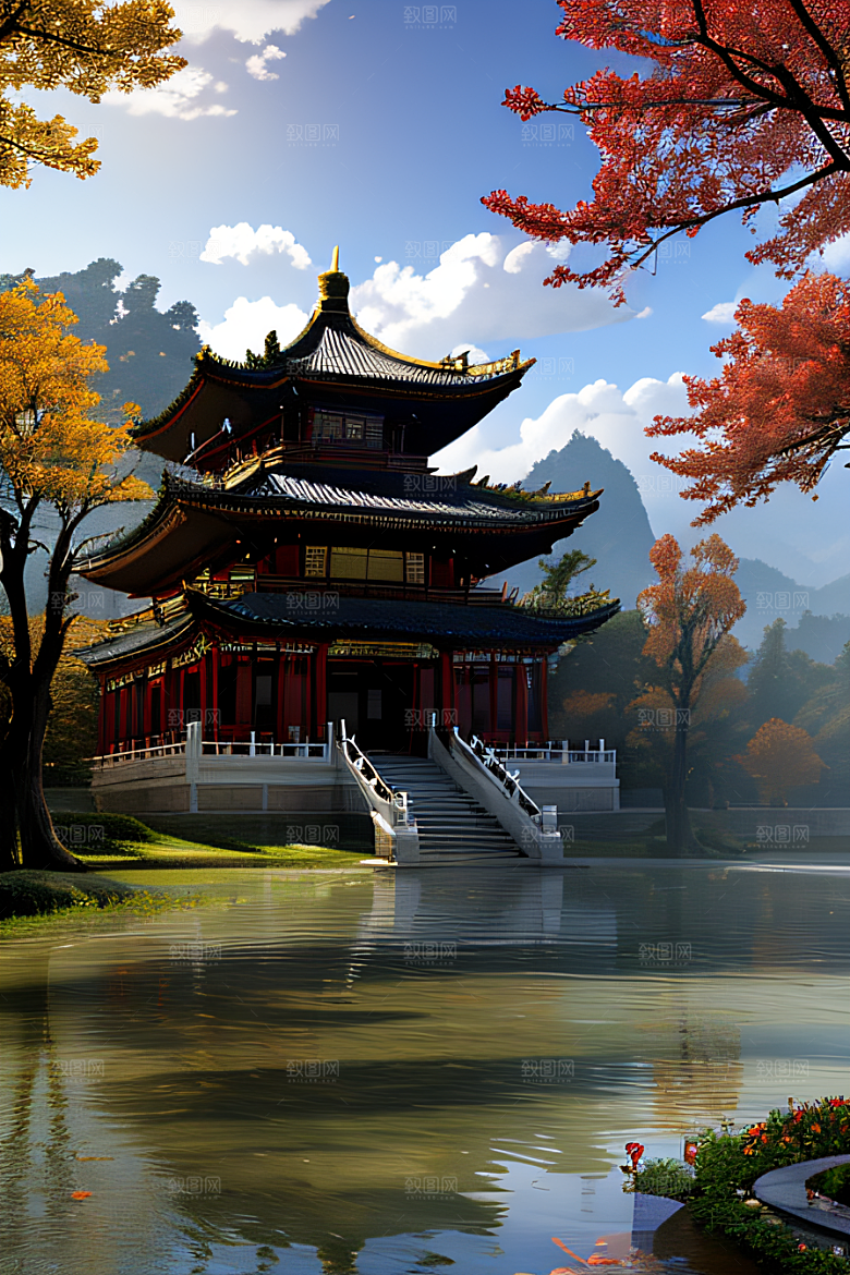 细腻繁复的中国古建筑艺术