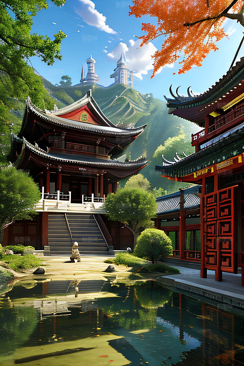 细腻繁复的中国古建筑艺术