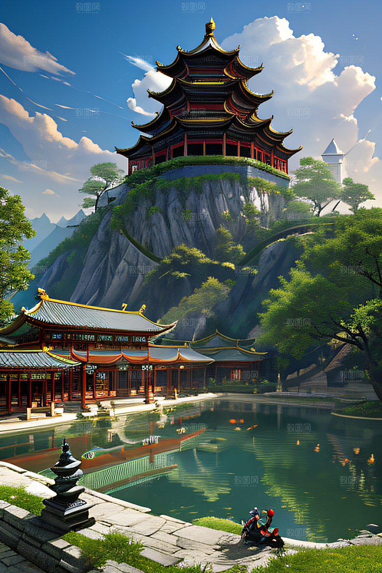 令人叹为观止的中国古建筑灯光