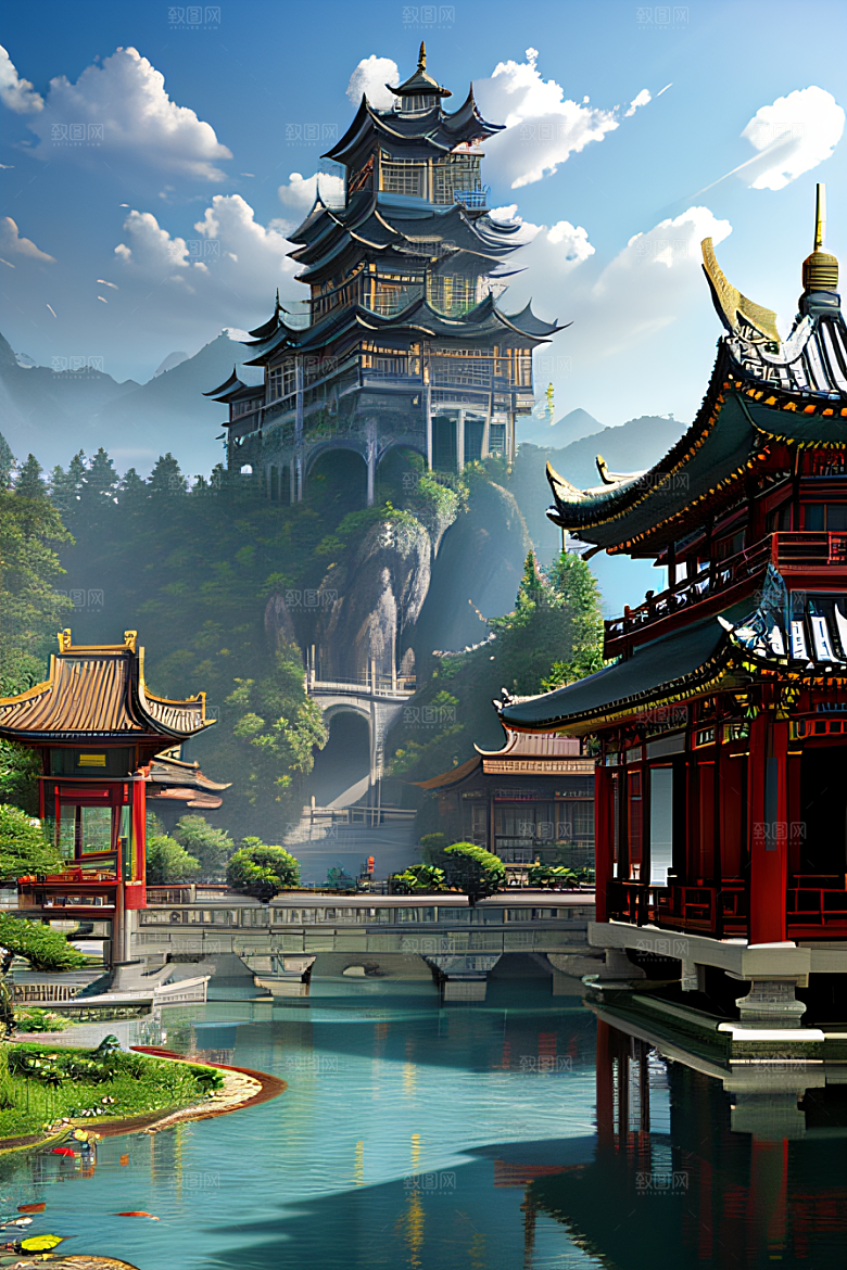 令人叹为观止的中国古建筑灯光