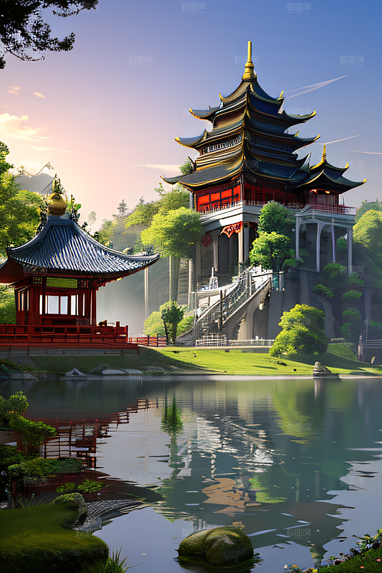 令人叹为观止的中国古建筑灯光