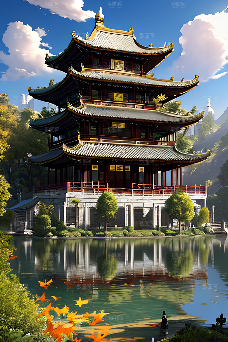 令人叹为观止的中国古建筑灯光