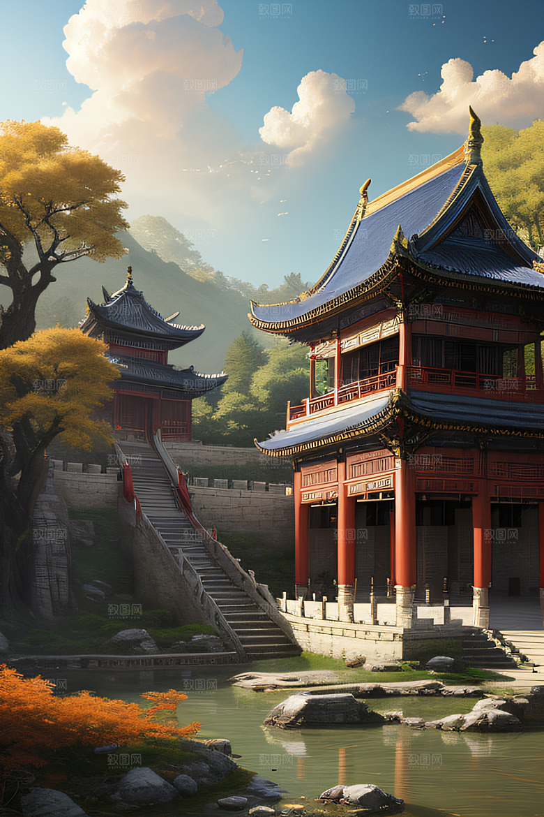令人叹为观止的中国古建筑灯光