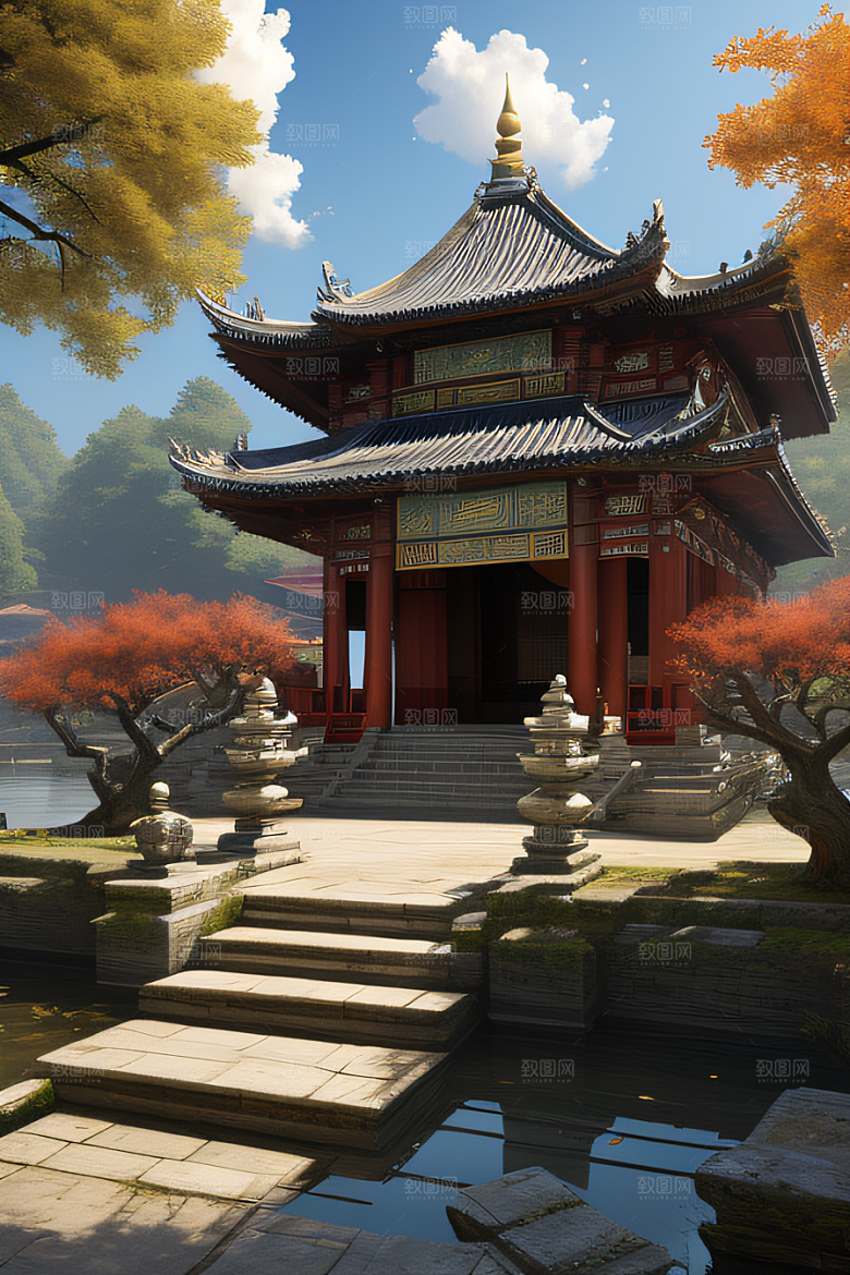 令人叹为观止的中国古建筑灯光