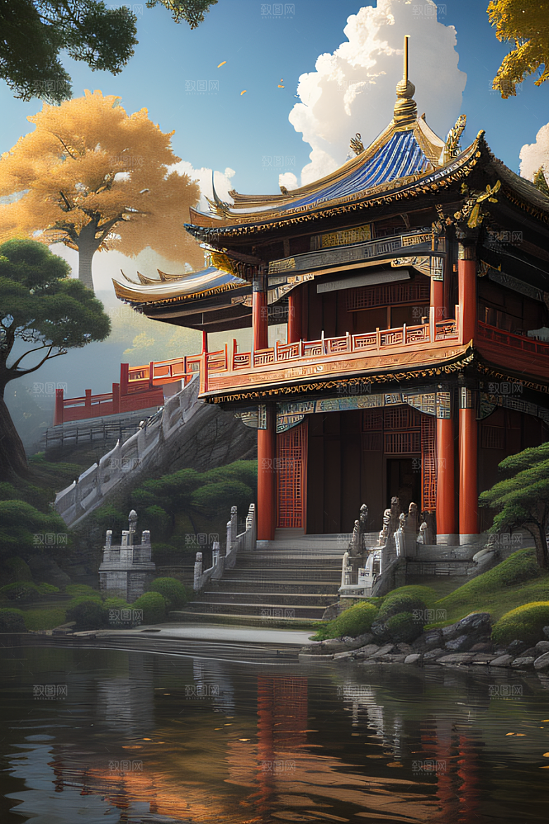 神秘与美丽交织的中国建筑