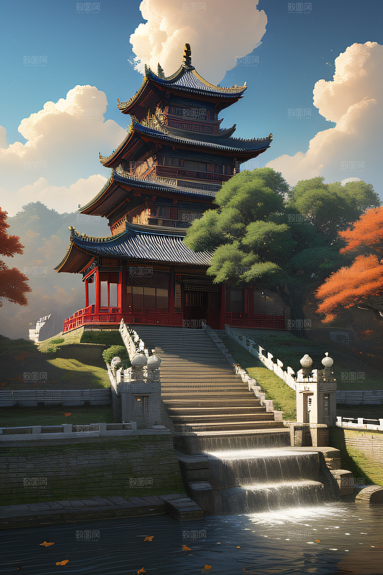 神秘与美丽交织的中国建筑
