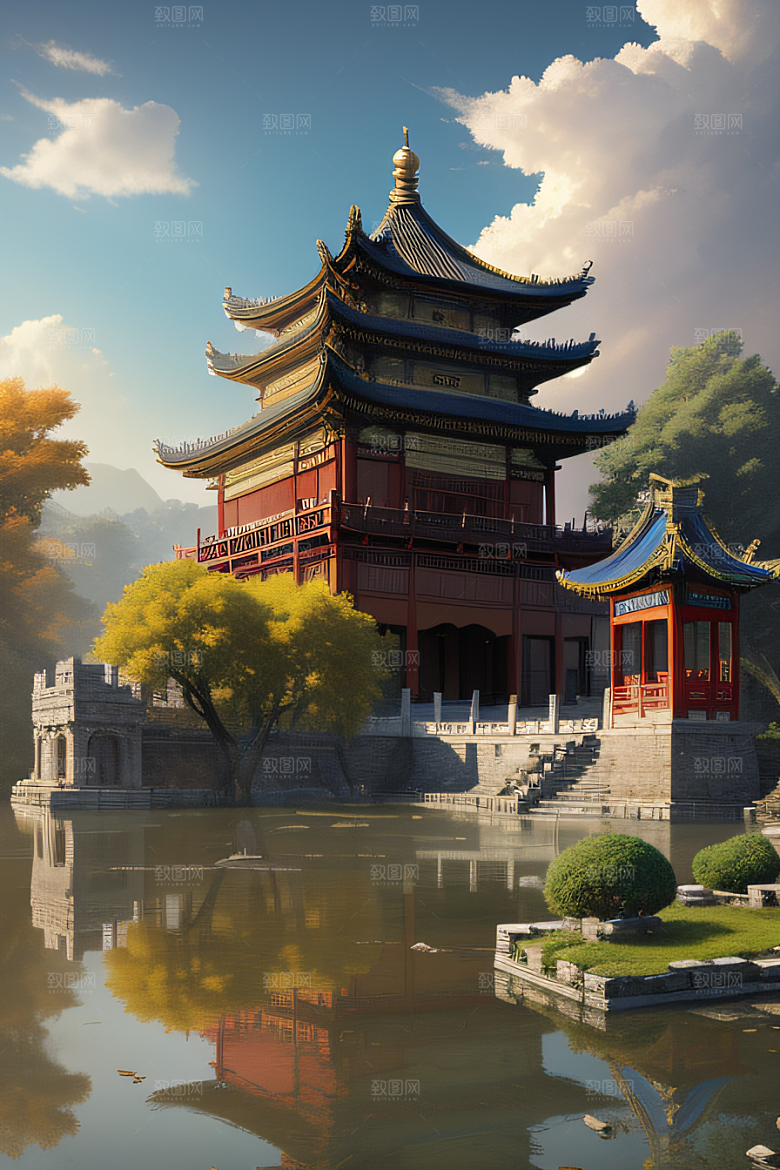 神秘与美丽交织的中国建筑