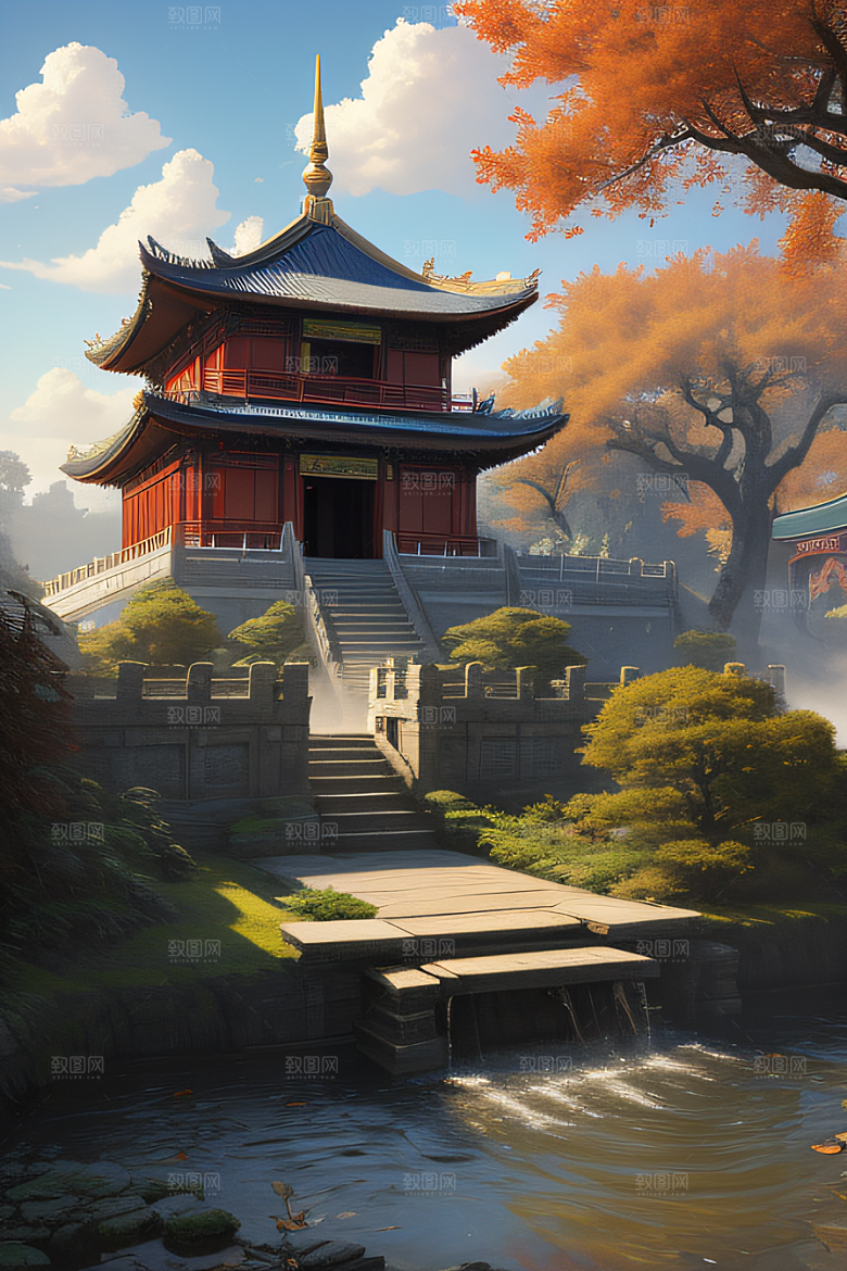 神秘与美丽交织的中国建筑