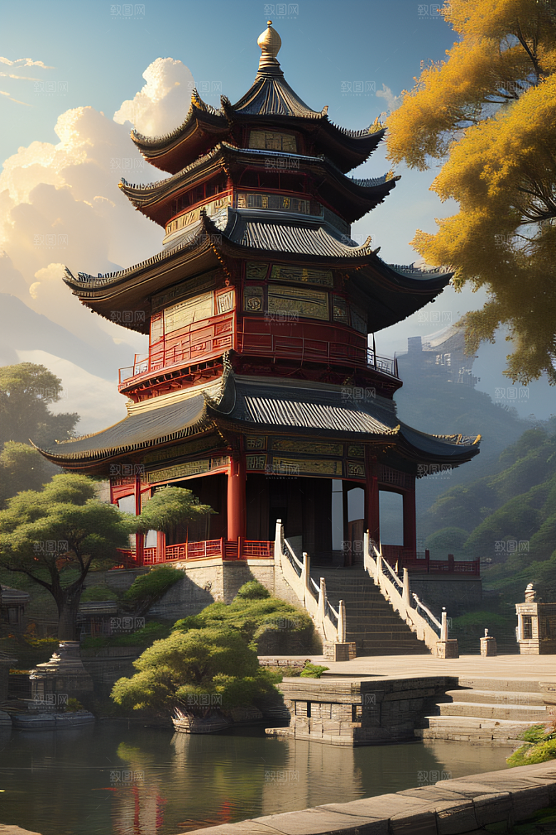 神秘与美丽交织的中国建筑