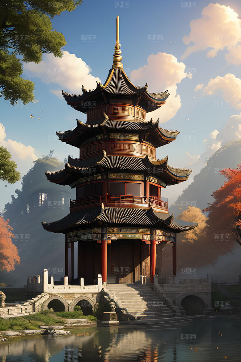 神秘与美丽交织的中国建筑