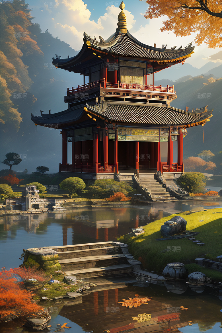 美丽如画的中国古村落